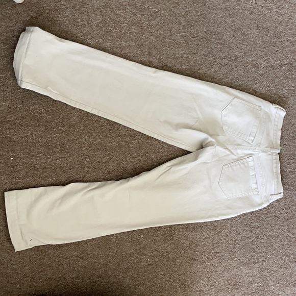 gloria vanderbilt cream high rise straight - Picture 3 of 4